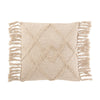 Afbeelding laden in Galerijviewer, J-Line Cushion Square Diamond Cotton Polyester Cream