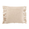 Afbeelding laden in Galerijviewer, J-Line Cushion Square Diamond Cotton Polyester Cream