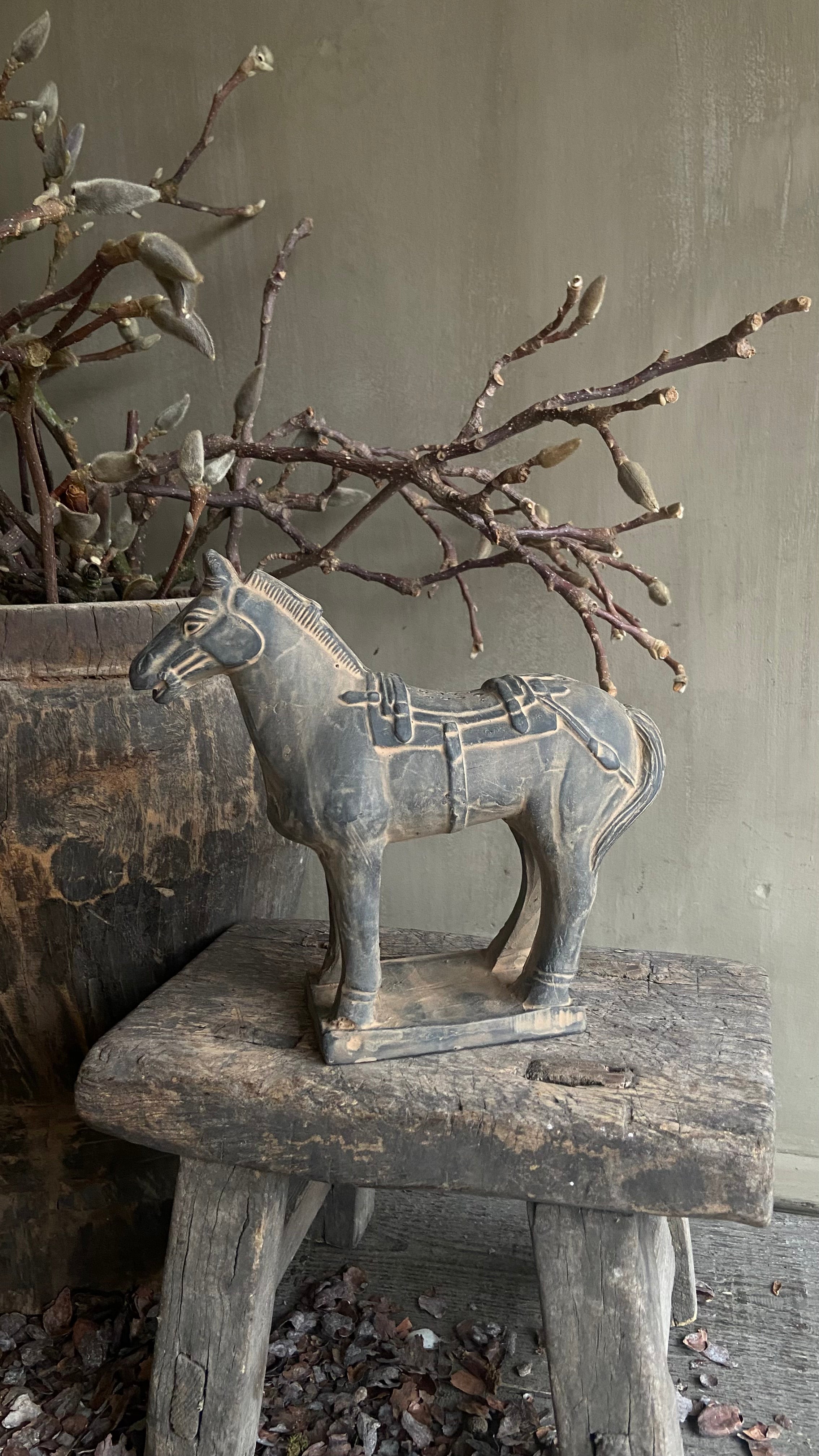 Verkocht Chinees Terracotta paard